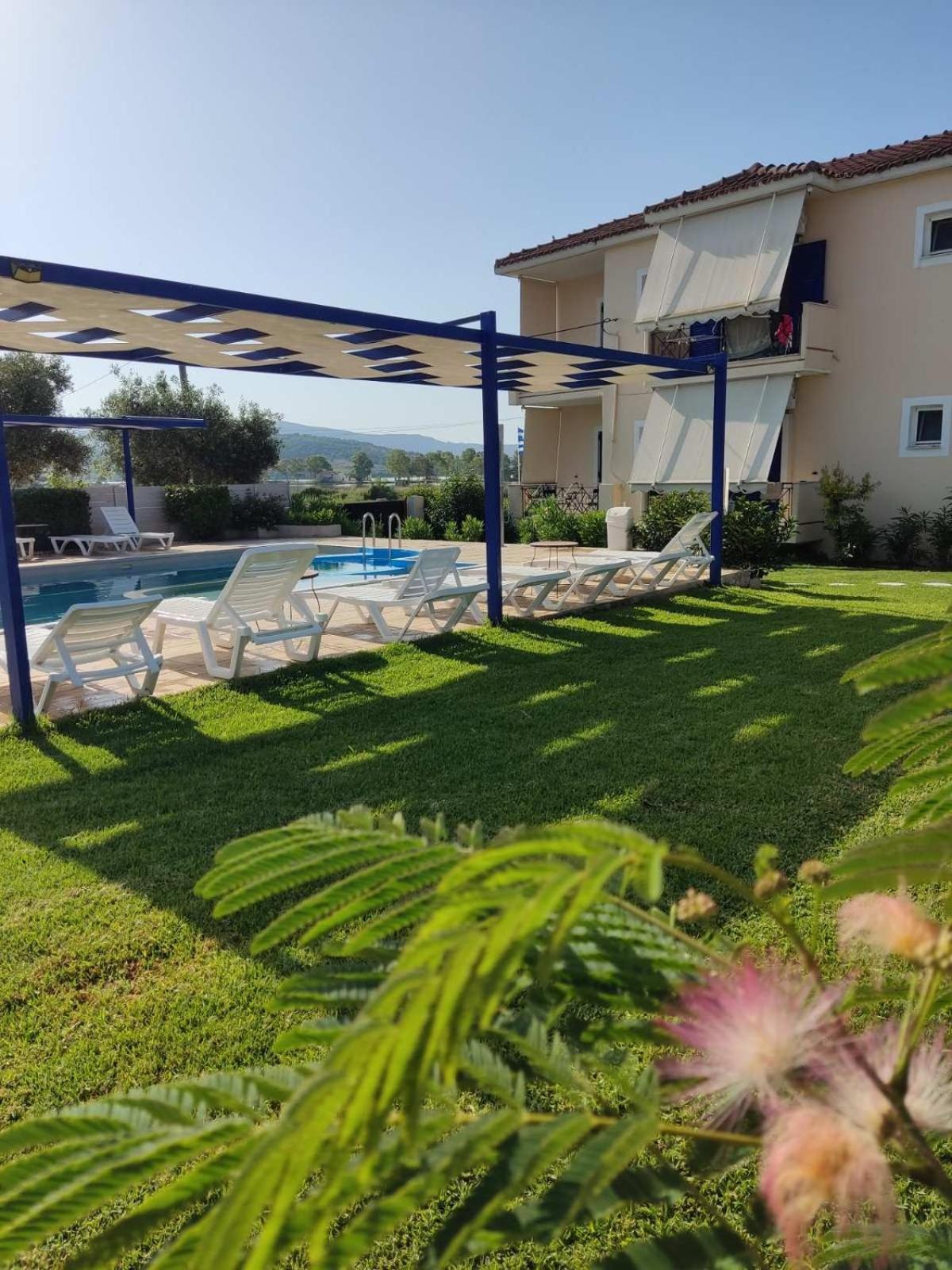 Anesis Village Studios And Apartments Lygia  Bagian luar foto