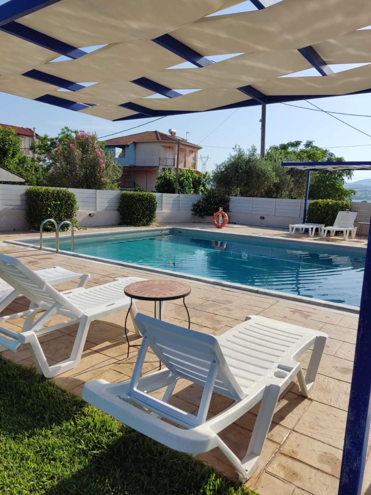 Anesis Village Studios And Apartments Lygia  Bagian luar foto